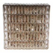KA1847 LARGE CRYSTAL FLUSH MOUNT LAMP